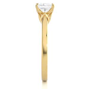 14K 10K Amarillo Blanco anillo de oro 0.57CT Igi Gia certificado Hpht laboratorio crecido princesa corte diamante Cvd diamante compromiso anillo de bodas - Product Image 6