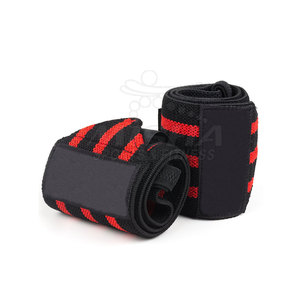 Poignets de gymnastique de sécurité en néoprène de taille personnalisable Bandes de main rembourrées confortables pour l'haltérophilie et l'entraînement - Product Image 1