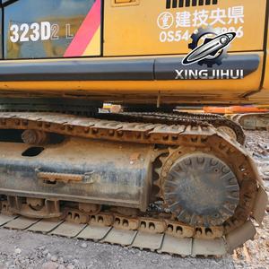 Excavatrice d'occasion Caterpillar323D2L, marque japonaise d'origine, 23 tonnes, excavatrice de taille moyenne, chenilles en caoutchouc, grandes excavatrices - Product Image 6