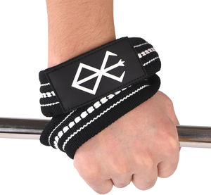 Sangles de musculation de qualité supérieure pour homme fort, musculation, cross-fit, soulevé de terre, antidérapantes, forme de 8, sangle de gymnastique personnalisée - Product Image 4