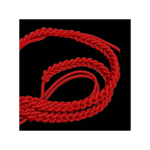 Agujetas Ceremoniales Hechas a Medida, Accesorios para Uniformes, Cordones de Hombro Trenzados Dorados para Ceremonias - Product Image 1