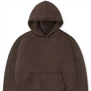 Pull-over long en polaire ultra-doux pour hommes, chaud, cordon de serrage réglable, poche avant, tenue décontractée pour le confort par temps froid - Product Image 4