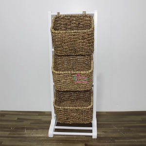 Artex Dong thap ชั้นวางและชั้นวางของทำมือจากหญ้าทะเลและผักตบชวาสำหรับการจัดระเบียบในบ้าน - Product Image 5