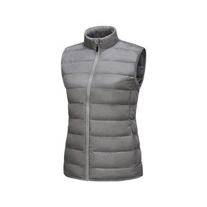 OEM Fashionable Waterproof Outdoor Padded <b>Waistcoat</b> Winter Reversible Custom Puffer Vest Sleeveless Customize Puffer Vest <b>Women</b> - Product Image 5