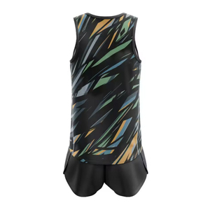 Fabricant pakistanais dernier prix uniforme d'athlétisme de course impression par sublimation matériau souple uniforme d'athlétisme respirant - Product Image 3