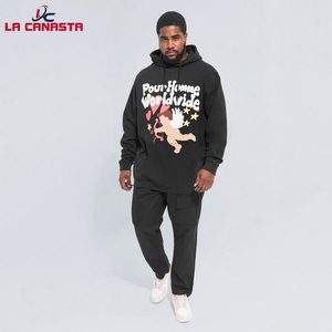 Sudadera con Capucha Extra Grande para Hombre, de Forro Polar Grueso, Bordada y con Estampado Personalizado, de Invierno, de Alta Calidad - Venta al Por Mayor de Lujo - Product Image 5