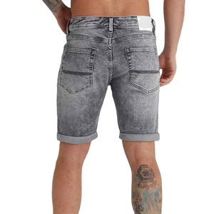 Shorts Bermuda en toile pour homme, taille mi-haute, style décontracté, fermeture à cordon, tissu en coton, séchage rapide, écologique, respirant - Product Image 2