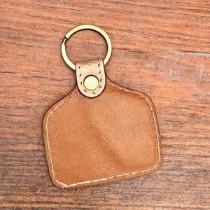 Llavero de cuero personalizado cosido a mano, llavero de girasol de cuero genuino occidental, llaveros de vaquera - Product Image 4