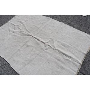 Alfombra Vintage de 5.2x7.5 pies, Alfombra Turca, Alfombra Blanca con Diseño de Camuflaje - Product Image 4