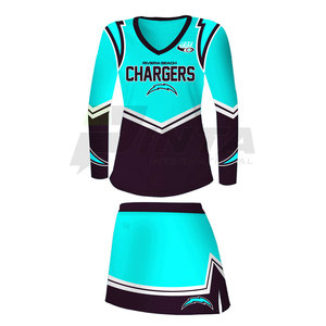 <b>Professional</b> Made Latest Design Cheerleading Uniform New Arrival <b>Light</b> Weight Cheerleader Uniforms - Product Image 5