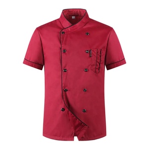 Uniforme de Chef Profesional Unisex para Personal de Cocina de Hoteles y Restaurantes, Ropa de Trabajo de Algodón Resistente y Protectora para Hostelería - Product Image 1
