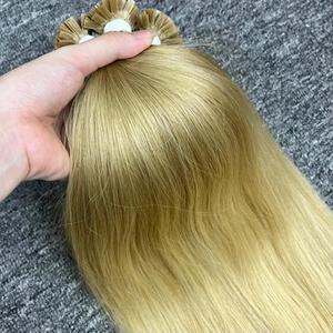 Extensiones de cabello crudo vietnamita de onda natural de alta calidad, punta plana al por mayor en trama de un solo donante, cabello virgen de colores crudos - Product Image 1