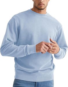 Sweatshirts coupe-vent à séchage rapide pour hommes avec logo personnalisé 100% coton pour l'hiver Technique de teinture unie - Product Image 1