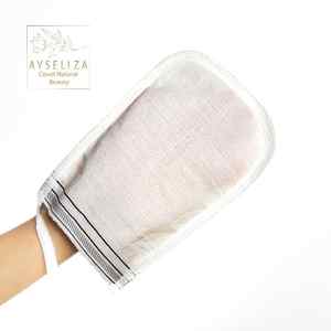 Gants de bain doux au toucher gant de douche exfoliant gommage des mains nettoyant pour le corps vernis à peau élimination de la peau morte accessoires de massage - Product Image 5
