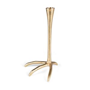 Handmade Metal and <b>Glass</b> Bird Leg Candle <b>Holder</b> Customized Print Tall Table Stand for Home Decoration - Product Image 1