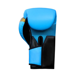 Compre guantes de boxeo de cuero de vaca duraderos para hombres Guantes de boxeo personalizados con relleno de muñeca cómodos - Product Image 2
