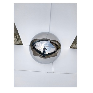 Boule creuse élégante en acier inoxydable en acier 304 avec surface solide pour la décoration et les œuvres d'art pour l'exportation en vrac - Product Image 4