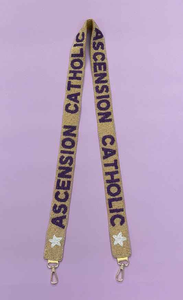 Canvas Embroidered Strap Belt for Luggage or <b>Handbags</b> Belt <b>Accessory</b> Handmade Beaded <b>Handbags</b> Luggage Use - Product Image 6