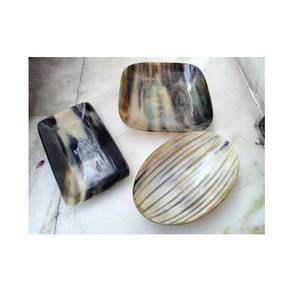 Bandeja de servicio de cuerno de búfalo y buey única para aceptar elegante bandeja de servicio de cuerno de personalización para Decoración de mesa - Product Image 3