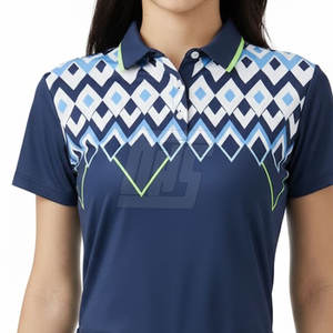 Tenue de golf pour femmes, haut polo extensible de qualité supérieure et jupe, pour le golf professionnel et les entraînements - Product Image 4
