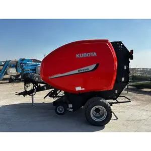 2015 Kubota BV4160 Round Hay <b>Baler</b> Used Farm Equipment with Motor and Engine Core Components - Product Image 1