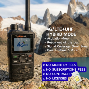 Walkie Talkie Maycall MY-678 4G POC con PTT Global, Resistente al Agua IP65, Batería de 2500-3000mAh, Uso Duradero para Seguridad en Camiones - Product Image 2