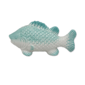 Venta al por mayor océano porcelana artesanía peces de cerámica Decoración - Product Image 1