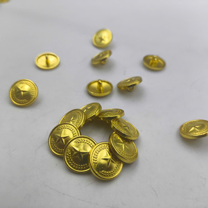 Sản Phẩm Mới Phát Hành 24L Thân Thiện Với Môi Kim Loại Vàng Bronze Vòng Shank Nút Cho Phù Hợp Với Phụ Kiện Và Quân Đội Đồng Phục - Product Image 4