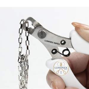 Cortadores de Alambre de Precisión para Joyería, Alicates de Acero Inoxidable de Alta Calidad con Mango de Resorte, Color Rosa, Ligeros - Product Image 4