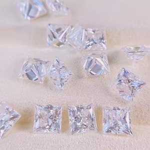 Exclusivo Princess Shape Lab Grown Diamond IGI Certified VVS2 Clarity F Color CVD Stone para colgante Aniversario y regalo de boda - Product Image 4