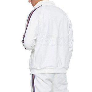 Survêtement de gymnastique d'hiver décontracté pour hommes 100% coton vêtements de jogging et d'entraînement couleur unie avec logo grande taille fabriqué au Pakistan prix bon marché - Product Image 3