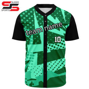 Top Quality Custom Baseball Jersey Embroidery Sports Jersey Sublimated Softball Jerseys - Product Image 1