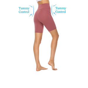 กางเกงขาสั้นผู้หญิงทรงสกินนี่สำหรับฤดูร้อน ลายพิมพ์ เอวสูง สไตล์ลำลอง มีเชือกผูก ความยาวระดับเข่า - Product Image 4