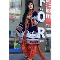 Meilleure vente de haute qualité Afghan Kuchi Vintage vêtements pour femmes robe tribale afghane avec broderie en dentelle pour adultes