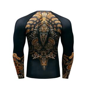 Rashguard/ Rashguard Mma Rash Guard Manches Longues Sublimation Numérique Imprimé Sportswear Pour Unisexe - Product Image 2