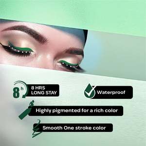Eyeliner liquide scintillant waterproof Ultime Pro - Tampon Eyeliner Coloré - Product Image 4