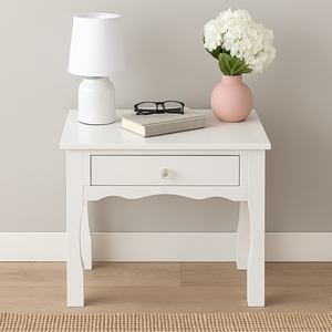 OEM and ODM services for new design nightstand bedroom furniture solid oak wood bedside table from manufacturer - Product Image 2