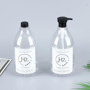 Bouteilles pulvérisateur de lessive en plastique PET rondes de 2 L, impression sérigraphique, étiquette personnalisée, haute qualité, couleur personnalisée, vente chaude - Product Image 5