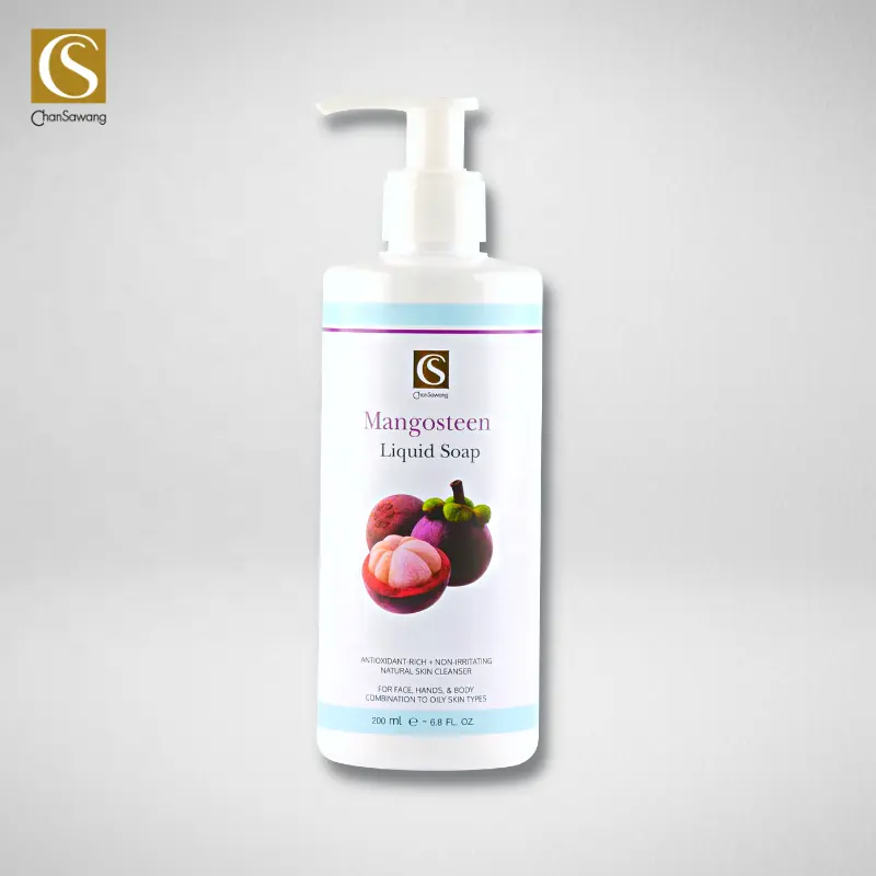 Natural Mangosteen and Herbal Tamarind Liquid Soap Moisturizing Cleanser for Hand Wash and Body 2024 Hot Products from Thailand