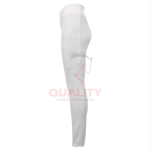 Pantalones de Montar para Mujer, Elegantes y Cómodos, Corte Ajustado, Ligeros, Tela de Spandex/Poliéster, Duraderos, Impermeables, de Secado Rápido, para Equitación - Product Image 3