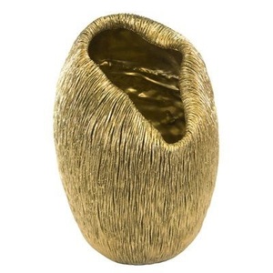 Jarrón de plantas dorado y florero, diseño personalizado hecho a mano, lo mejor para la decoración del hogar, hecho a mano, la mejor decoración interior y diseño hecho a mano - Product Image 3