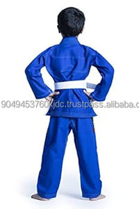 100% algodón 450GSM Perl tejido Jiu Jitsu Kimono personalizado BJJ Gi punto naranja logotipo frontal artes marciales Judo Jiu Jitsu uniformes - Product Image 3