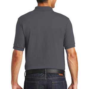 Polo à manches courtes personnalisé pour hommes avec poche Chemises de golf bleu royal - Product Image 5