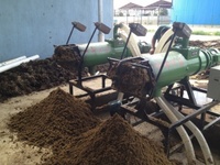 Machine de déshydratation du fumier de volaille et de vache, machine de déshydratation du fumier de vache solide