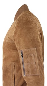 Chaqueta de cuero de invierno para hombre de calidad superior de tendencia superior, chaqueta de cuero de ante sólido, nuevo estilo de moda, suministro al por mayor - Product Image 2