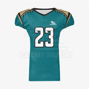 เสื้อเจอร์ซีย์อเมริกันฟุตบอลดีไซน์ใหม่เสื้อฟุตบอลแบบอเมริกัน - Product Image 1