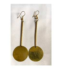 Pendientes de tuerca de circón con flores de moda para mujer en latón Pendientes de tuerca chapados en platino Exportador y fabricante en India - Product Image 3