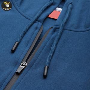 ชุดกีฬาผ้าฝ้ายโอเวอร์ไซส์สำหรับผู้ชายชุดวิ่งจ๊อกกิ้งมีฮู้ดโลโก้ออกแบบได้ตามต้องการ - Product Image 5