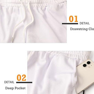 Pantalones Cortos Deportivos para Hombre, Talla Adulto, Fabricación Pakistaní, Último Diseño, Hechos de Algodón y Poliéster - Product Image 4