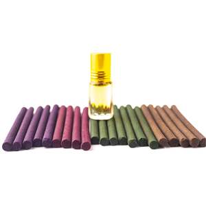 Bâtons d'encens sans bambou écologiques au jasmin de qualité supérieure, durable et subtil, Dhoop naturel, marque privée indienne personnalisée - Product Image 3
